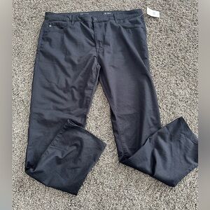 NWT AG ADRIANO GOLDSCHMIED Everett Men's Black Slim Straight Jeans- 40x32